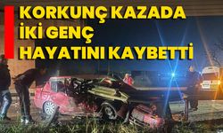 Korkunç Kazada İki Genç Hayatını Kaybetti