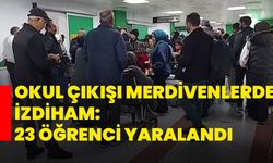 Okul çıkışı merdivenlerde izdiham: 23 öğrenci yaralandı