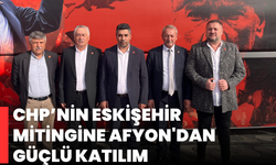CHP’nin Eskişehir Mitingine Afyon'dan Güçlü Katılım
