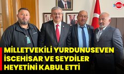 Milletvekili Yurdunuseven İscehisar Ve Seydiler Heyetini Kabul Etti