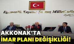 Akkonak’ta imar planı değişikliği!
