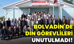 Bolvadin’de din görevlileri unutulmadı!