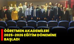 Öğretmen Akademileri 2025-2026 Eğitim Dönemine Başladı