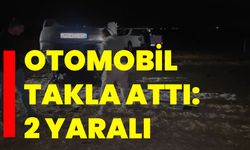Otomobil takla attı: 2 yaralı
