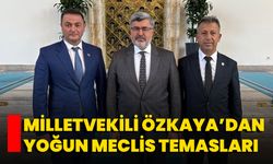 Milletvekili Özkaya’dan Yoğun Meclis Temasları