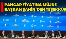 Pancar Fiyatına Müjde, Başkan Şahin’den Teşekkür