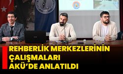 Rehberlik Merkezlerinin Çalışmaları AKÜ’de Anlatıldı