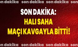Halı saha maçı kavgayla bitti