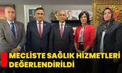 Mecliste Sağlık Hizmetleri Değerlendirildi