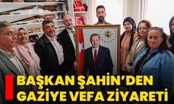 Başkan Şahin’den Gaziye Vefa Ziyareti