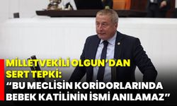 Milletvekili Olgun’dan Sert Tepki: “Bu Meclisin Koridorlarında Bebek Katilinin İsmi Anılamaz”
