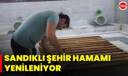 Sandıklı Şehir Hamamı Yenileniyor