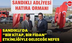 Sandıklı’da ‘Bir Kitap, Bir Fidan’ Etkinliğiyle Geleceğe Nefes