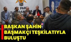 Başkan Şahin, Başmakçı Teşkilatıyla Buluştu
