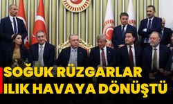 Soğuk rüzgarlar ılık havaya dönüştü