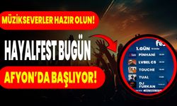 Müzikseverler Hazır Olun! HayalFest Bugün Afyon’da Başlıyor!