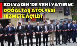 Bolvadin’de Yeni Yatırım: Doğaltaş Atölyesi Hizmete Açıldı