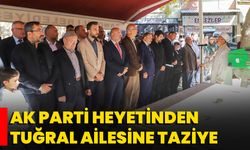 AK Parti Heyetinden Tuğral Ailesine Taziye