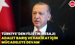 Türkiye’den Filistin Mesajı: Adalet Barış Ve Hakikat İçin Mücadeleye Devam