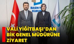 Vali Yiğitbaşı’dan BİK Genel Müdürüne Ziyaret