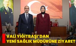 Vali Yiğitbaşı’dan Yeni Sağlık Müdürüne Ziyaret