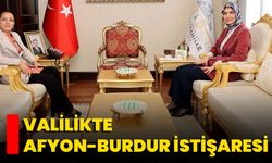 Valilikte Afyon-Burdur İstişaresi