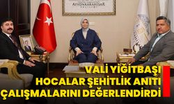 Vali Yiğitbaşı, Hocalar Şehitlik Anıtı Çalışmalarını Değerlendirdi