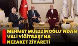 Mehmet Müezzinoğlu’ndan Vali Yiğitbaşı’na Nezaket Ziyareti