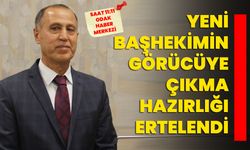 Yeni Başhekimin görücüye çıkma hazırlığı ertelendi
