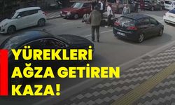Yürekleri ağza getiren kaza!