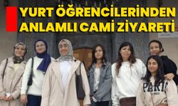 Yurt Öğrencilerinden Anlamlı Cami Ziyareti