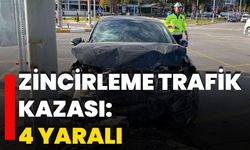 Zincirleme Trafik Kazası: 4 Yaralı