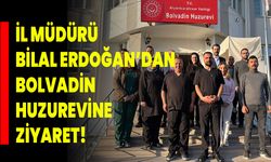 İl Müdürü Bilal Erdoğan’dan Bolvadin Huzurevine Ziyaret!