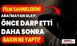 Film Sahnelerini Aratmayan Olay: Önce Darp Etti Daha Sonra Bakın Ne Yaptı?