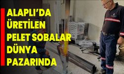 Alaplı’da üretilen pelet sobalar dünya pazarında