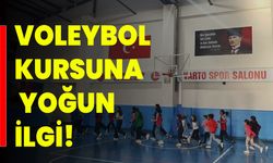 Voleybol Kursuna Yoğun İlgi!