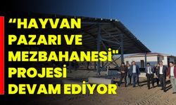 Hayvan Pazarı ve Mezbahanesi  projesi devam ediyor