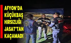 Afyon’da Küçükbaş Hırsızlığı JASAT’tan Kaçamadı