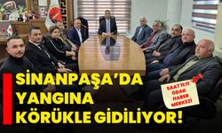Sinanpaşa’da yangına körükle gidiliyor!