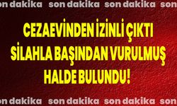 Cezaevinden İzinli Çıktı, Silahla Başından Vurulmuş Halde Bulundu!