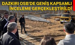 Dazkırı OSB’de Geniş Kapsamlı İnceleme Gerçekleştirildi