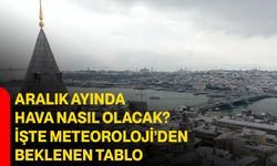 Aralık Ayında Hava Nasıl Olacak? İşte Meteoroloji’den Beklenen Tablo!