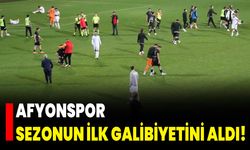Afyonspor Sezonun İlk Galibiyetini Aldı!