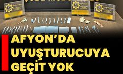 Afyon’da Uyuşturucuya Geçit Yok