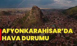 Afyonkarahisar’da hava durumu