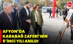 Afyon’da Karabağ Zaferi’nin 5’inci Yılı Anıldı