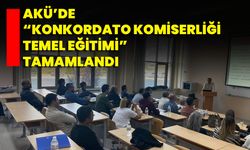 AKÜ’de “Konkordato Komiserliği Temel Eğitimi” Tamamlandı