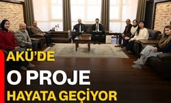 AKÜ’de O Proje Hayata Geçiyor