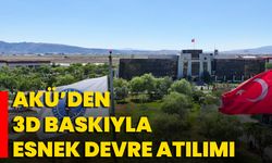 AKÜ’den 3D Baskıyla Esnek Devre Atılımı