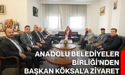 Anadolu Belediyeler Birliği’nden Başkan Köksal’a Ziyaret
